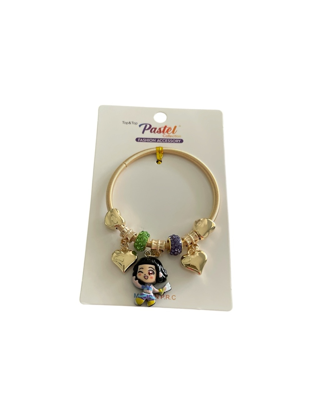 CUTE CARTOON CHARACTER CHARM BRACELET